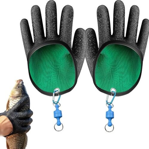 Magnetic Closure Fishing Gloves