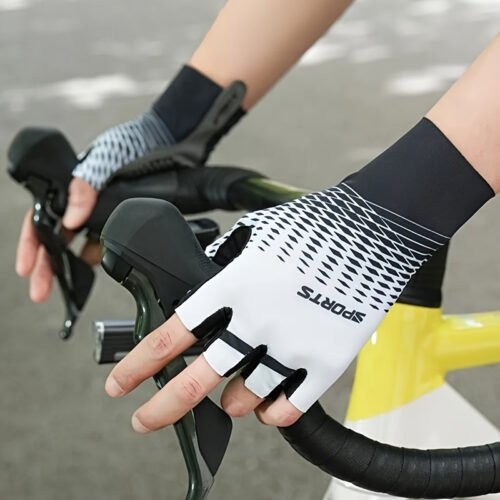 Unisex Half-Finger Cycling Gloves