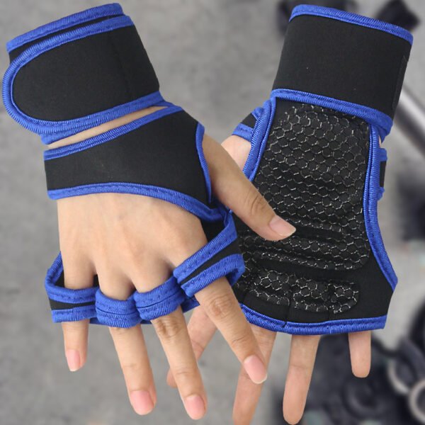 Padded Weight Lifting Gloves with Wrist Support