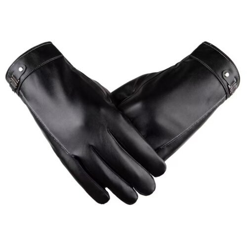 22 PU Leather Touchscreen Winter Riding Gloves