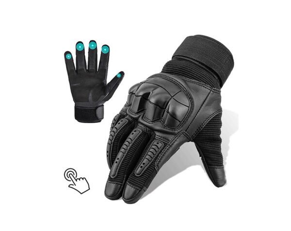 Five-Finger Touchscreen Tactical Gloves for Outdoor