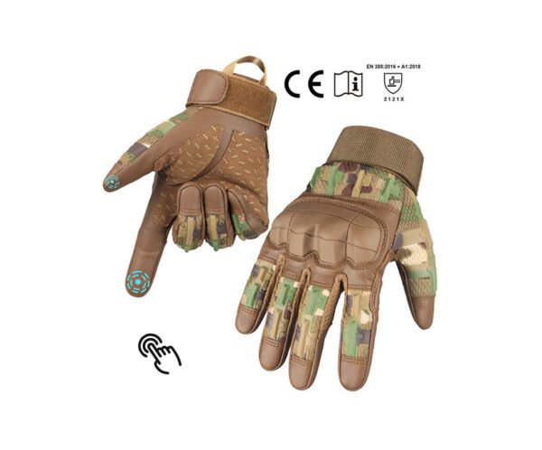 Impact Resistant Touchscreen Tactical Gloves –Anti Slip