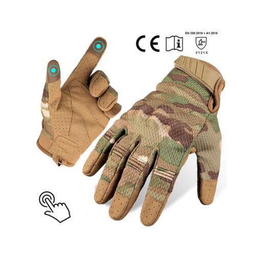 Multifunctional Camouflage Breathable Tactical Gloves
